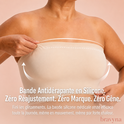 Soutien-gorge bandeau push-up Bravyna