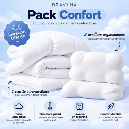 La couette Bravyna Fluffy